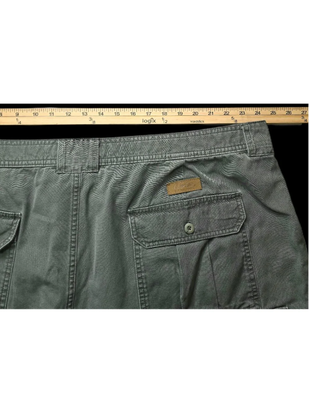 Cabela’s 7 Pocket Hiker Cargo Shorts Men’s 50 Gray Utility Cotton
